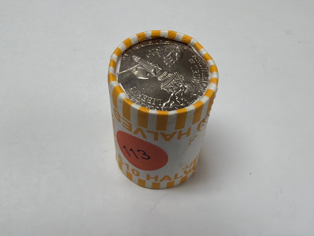 ROLL OF ENDURING LIBERTY HALF DOLLARS