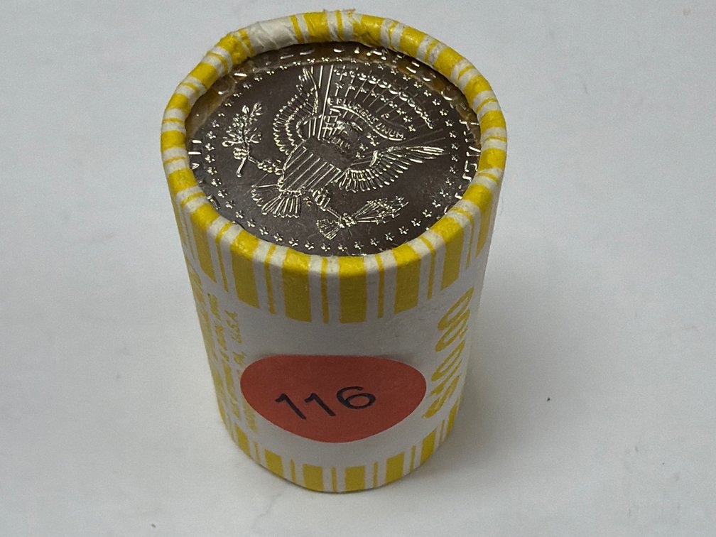 ROLL OF KENNEDY HALF DOLLARS