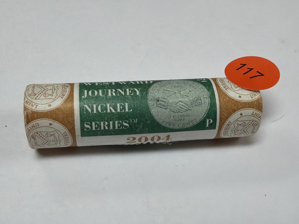 ROLL OF 2004 P WESTWARD JOURNEY NICKELS