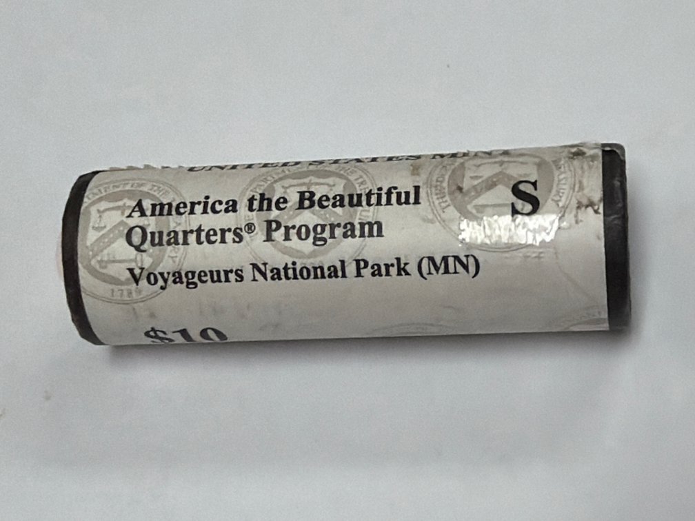 ROLL OF US MINT AMERICA THE BEAUTIFUL S QUARTERS