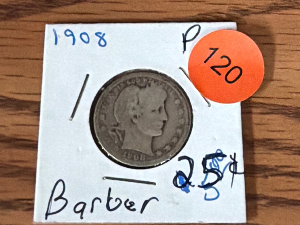 1908 BARBER QUARTER