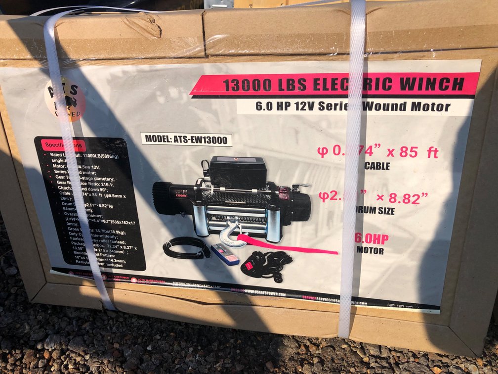 13k ELECTRIC WINCH