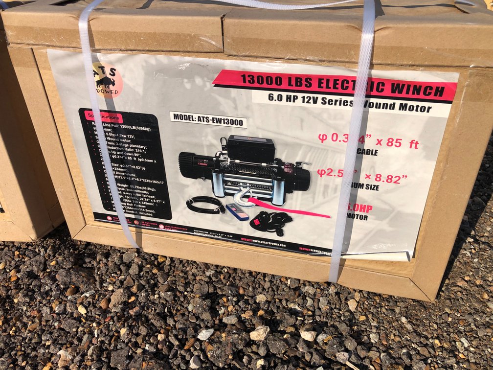 13K ELECTRIC WINCH