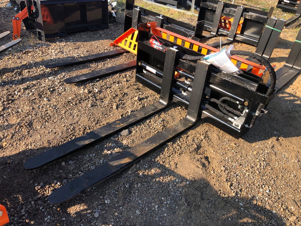 48” HYDRAULIC PALLET FORKS