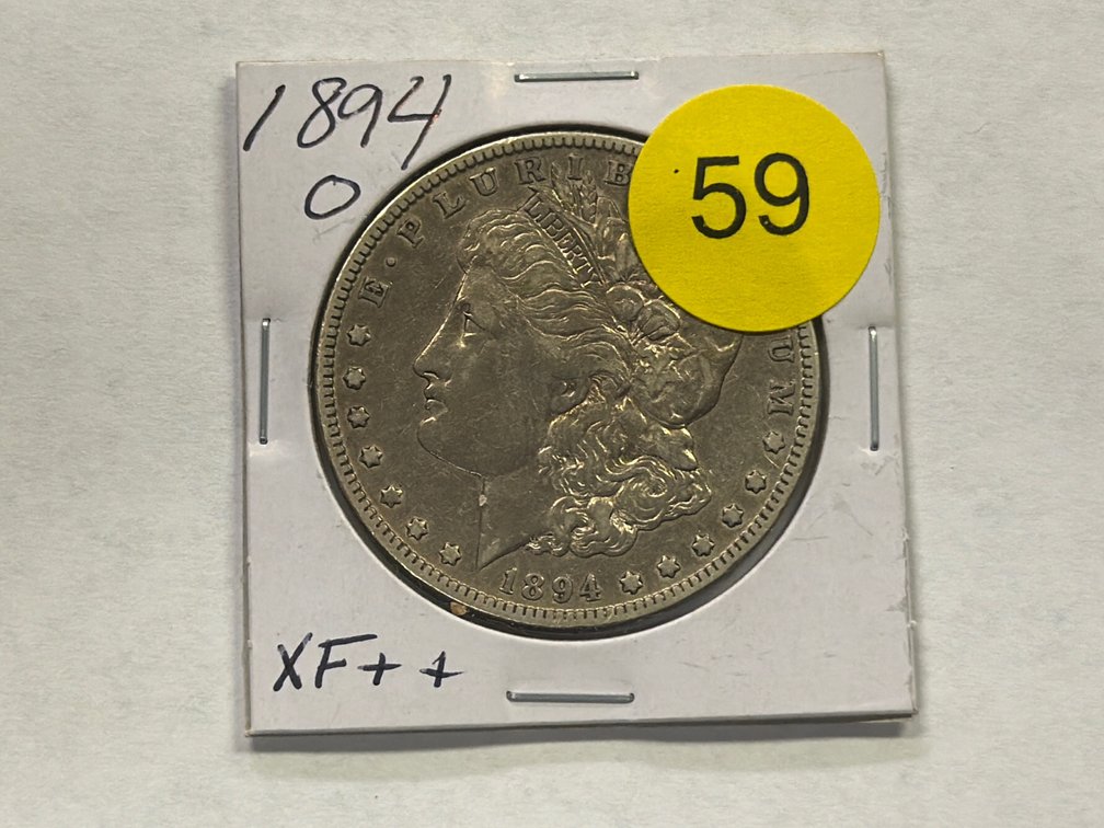 1894 O MORGAN SILVER DOLLAR