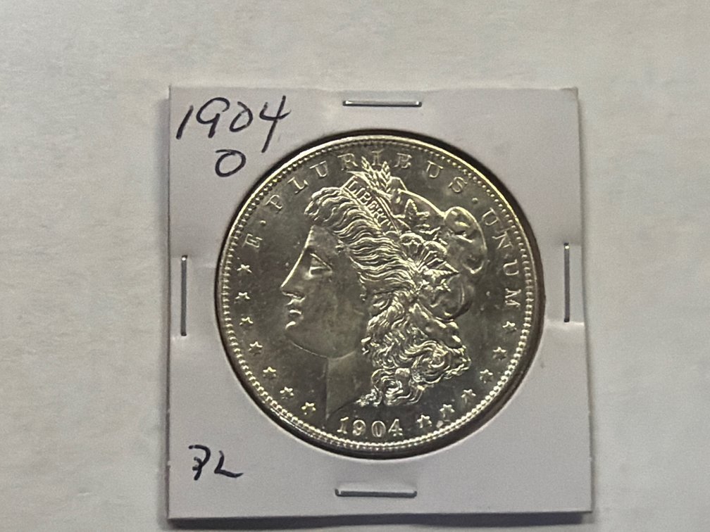 1904 O  MORGAN SILVER DOLLAR