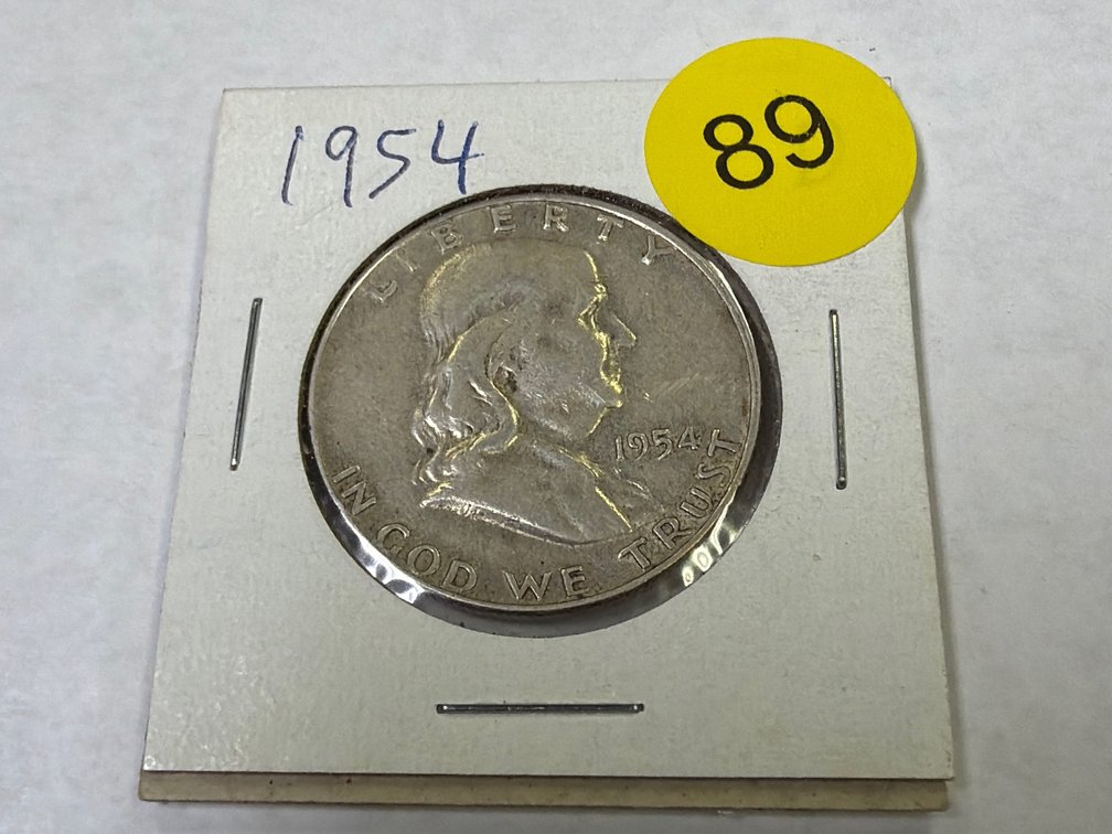 1954 FRANKLIN HALF DOLLAR