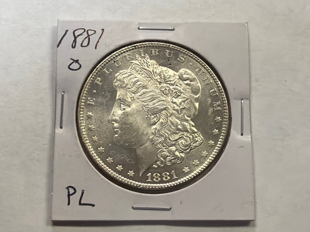 1881 O MORGAN SILVER DOLLAR