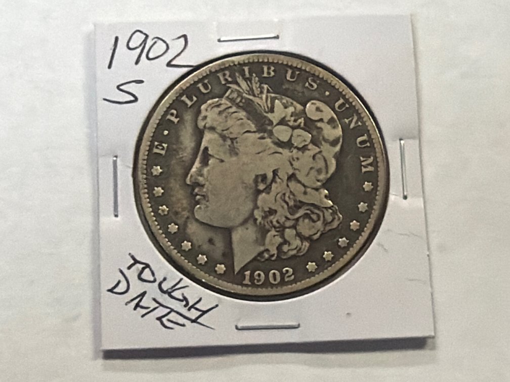 1902 S MORGAN SILVER DOLLAR