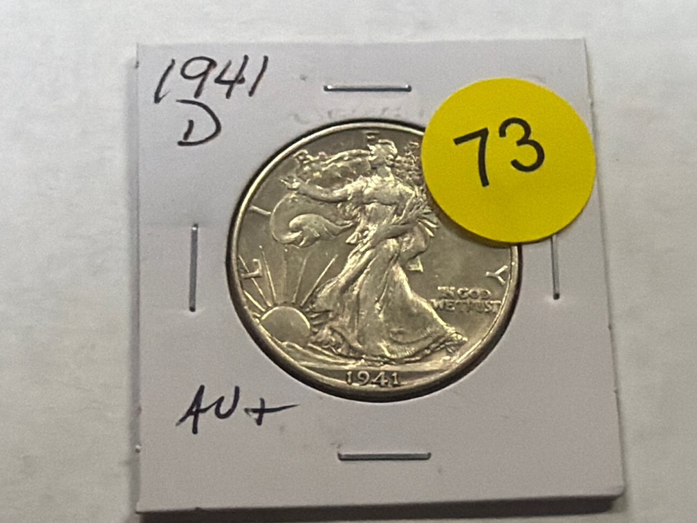 1941 D WALKING LIBERTY HALF DOLLAR