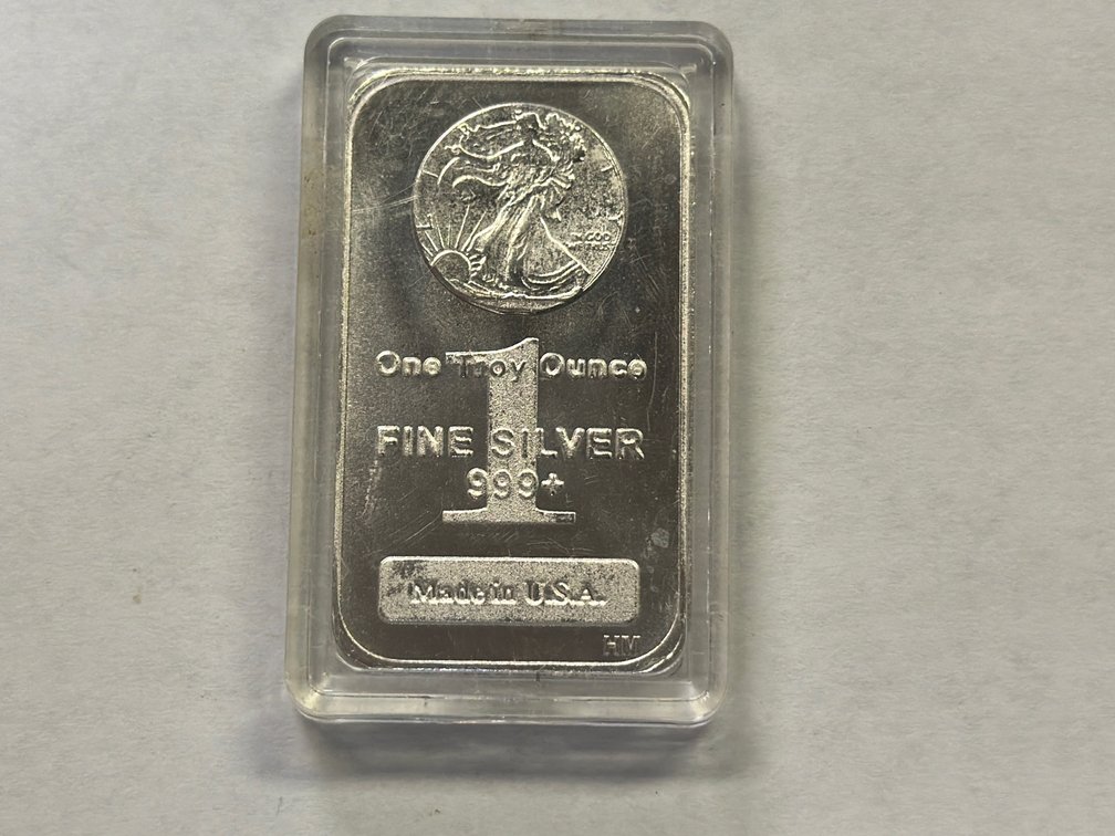 ONE OUNCE SILVER BAR