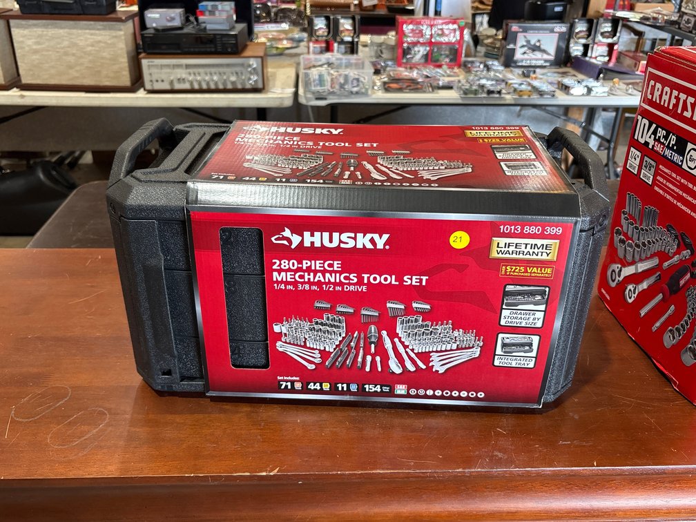 HUSKY 280 PC MECHANICS TOOL SET