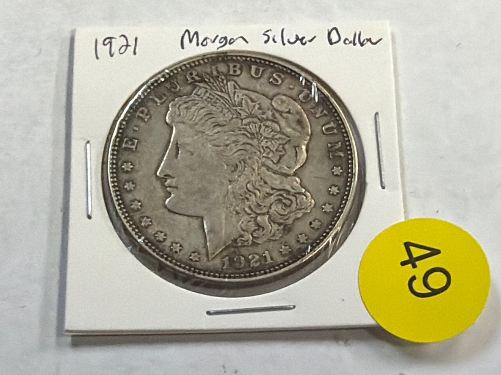 1921 MORGAN SILVER DOLLAR