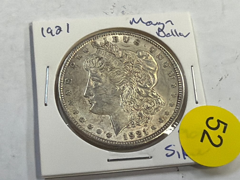 1921  MORGAN SILVER DOLLAR