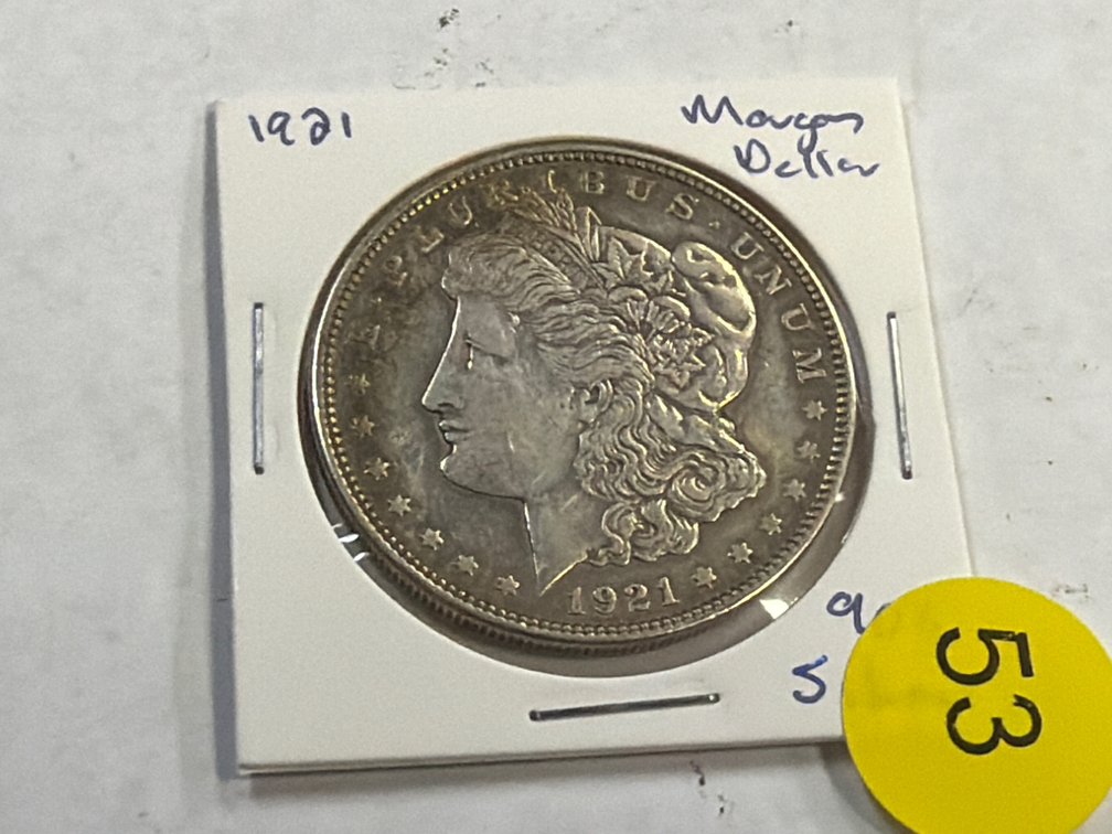 1921  MORGAN SILVER DOLLAR