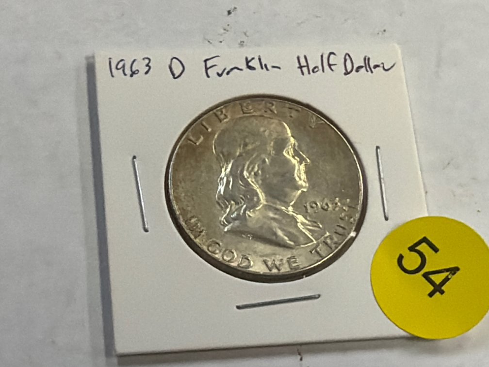 1963 FRANKLIN HALF DOLLAR