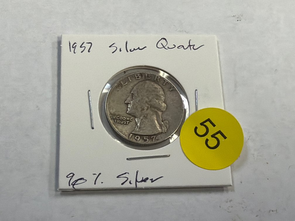 1957 SILVER QUARTER