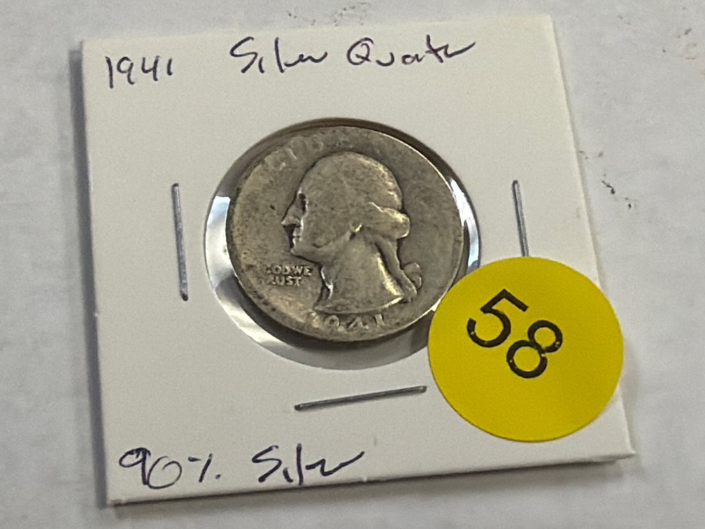 1941 SILVER QUARTER