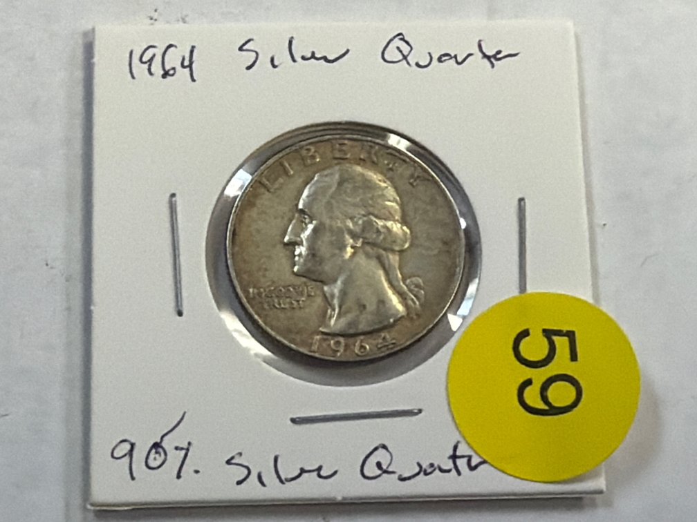 1964 SILVER QUARTER