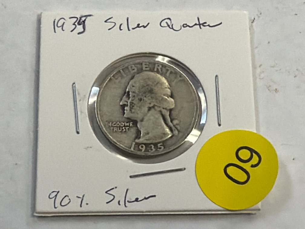 1935 SILVER QUARTER