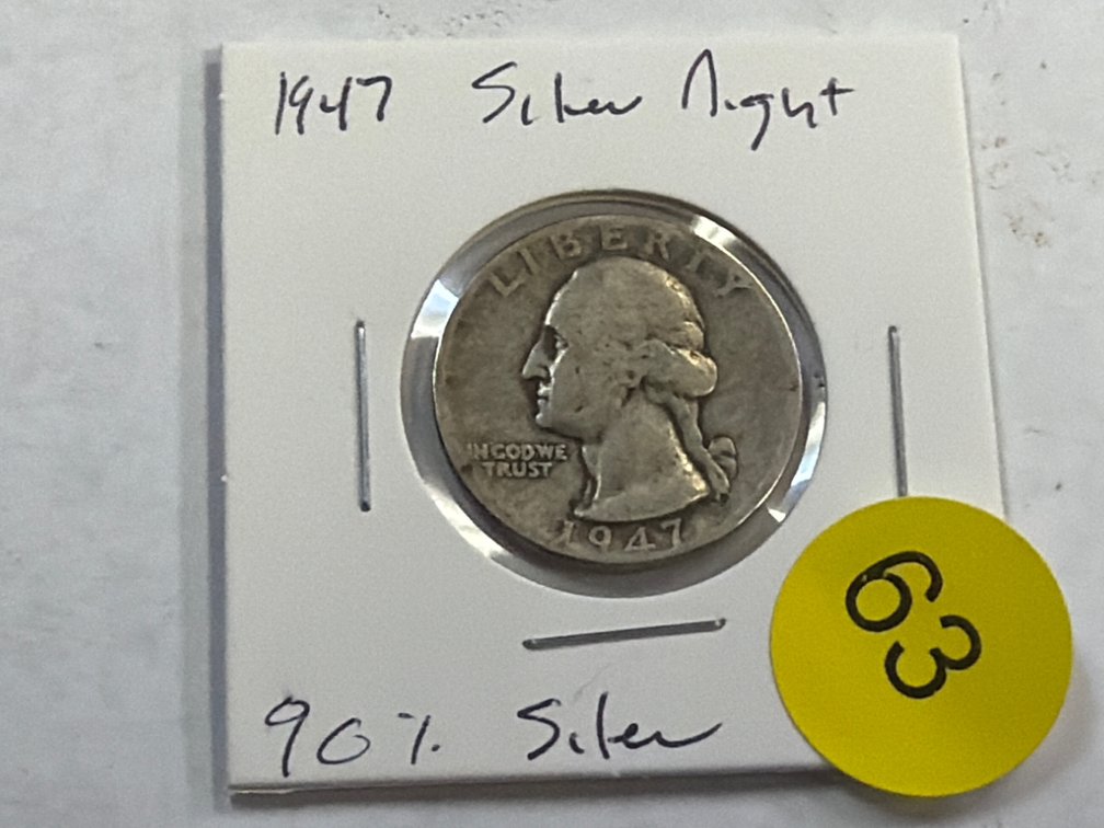 1947 SILVER QUARTER