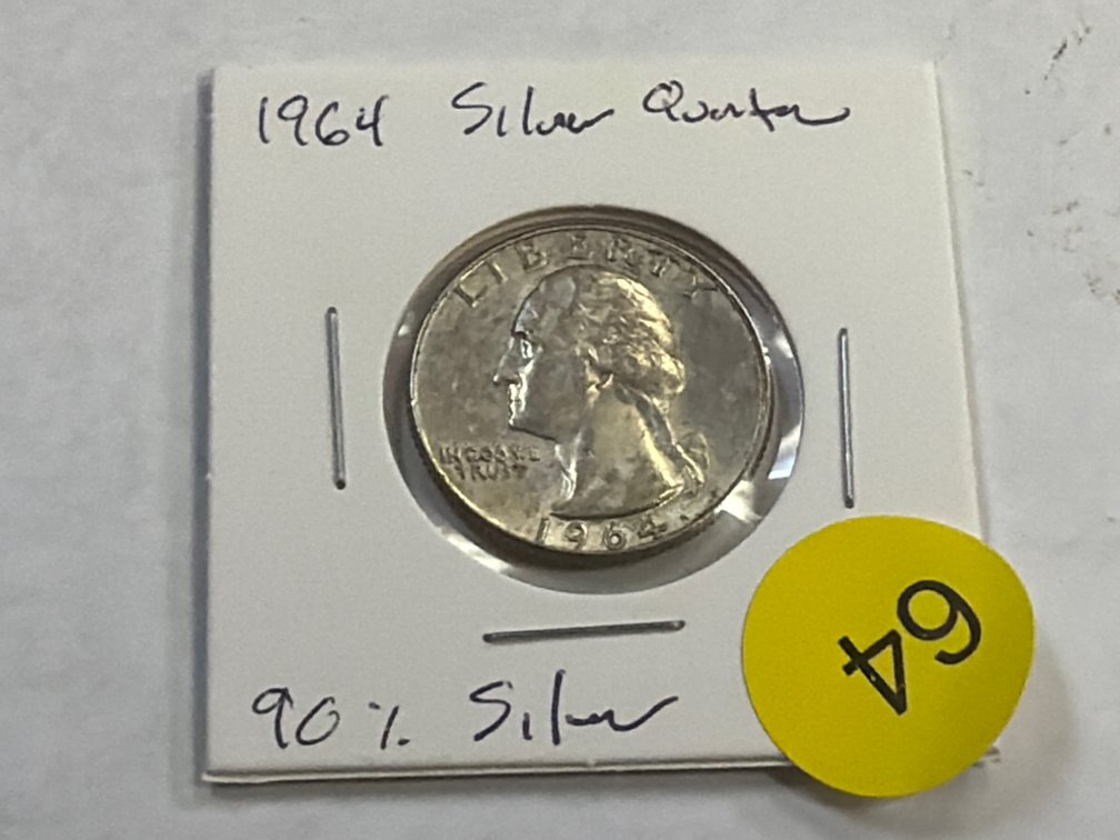 1964 SILVER QUARTER
