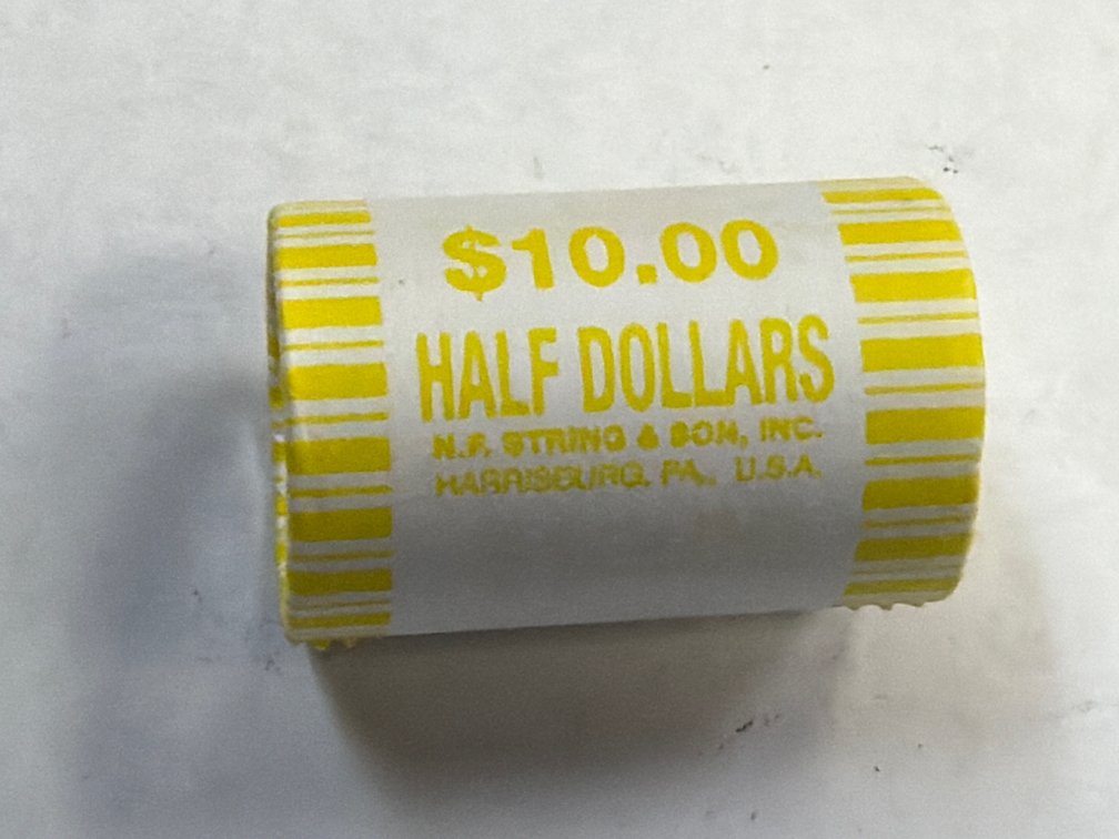 ROLL OF KENNEDY HALF DOLLARS