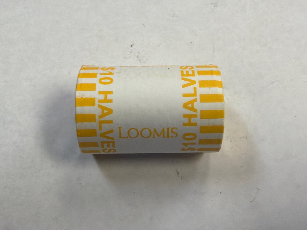 ROLL OF HALF DOLLARS