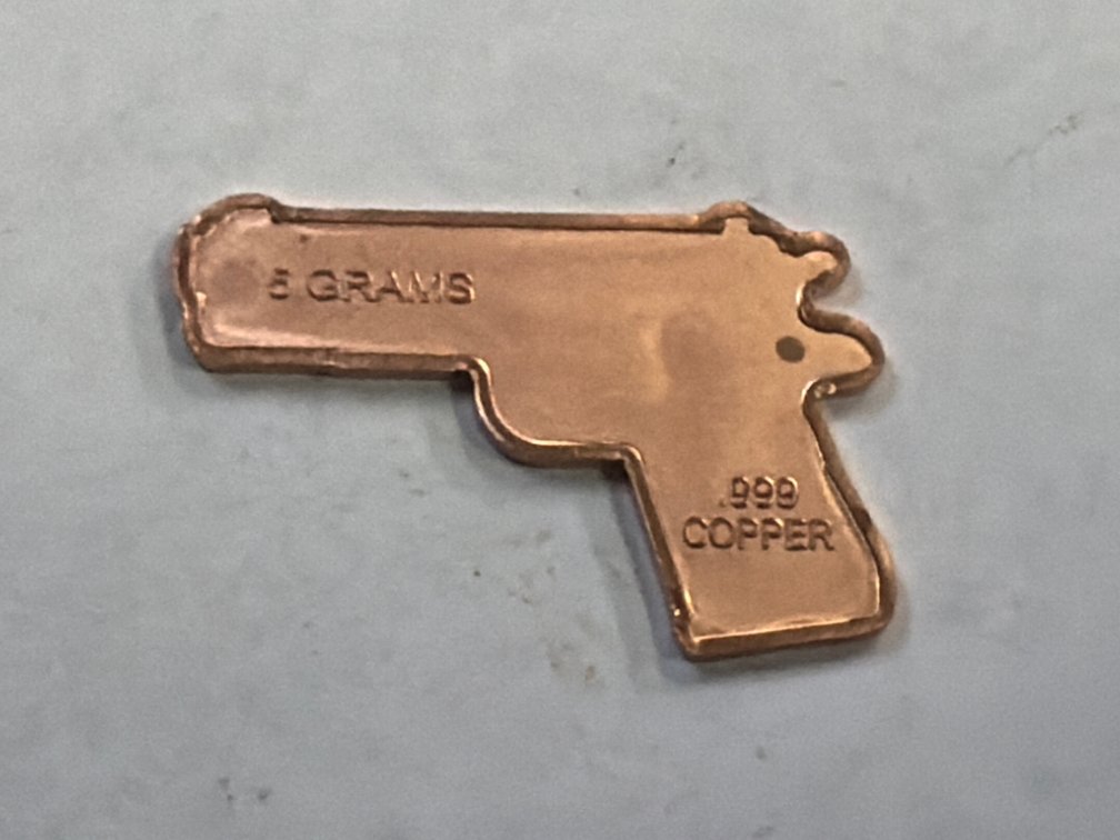 5 GRAMS COPPER