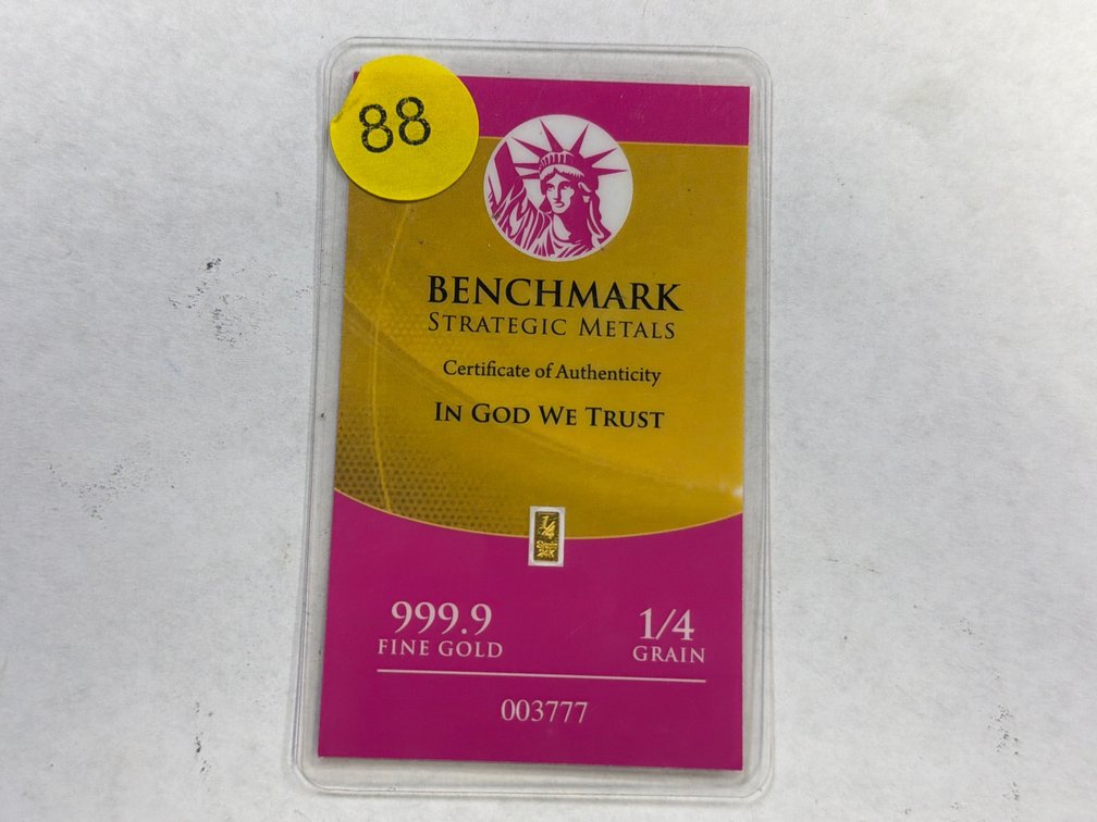 BENCHMARK 1/4 GRAIN GOLD