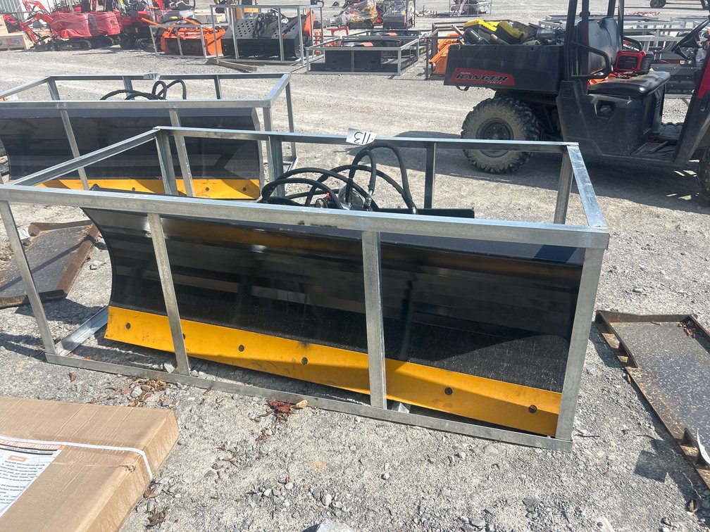 80” 6-WAY HYDRAULIC SKID STEER BLADE