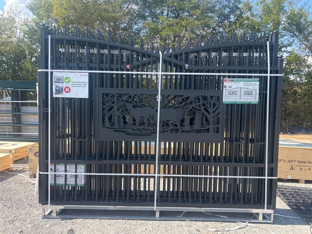 (1) 20’ SET OF WILDLIFE ENTRANCE GATES