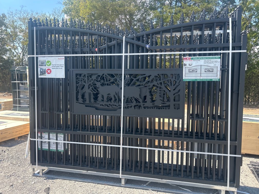 (1) 20’ SET OF WILDLIFE ENTRANCE GATES