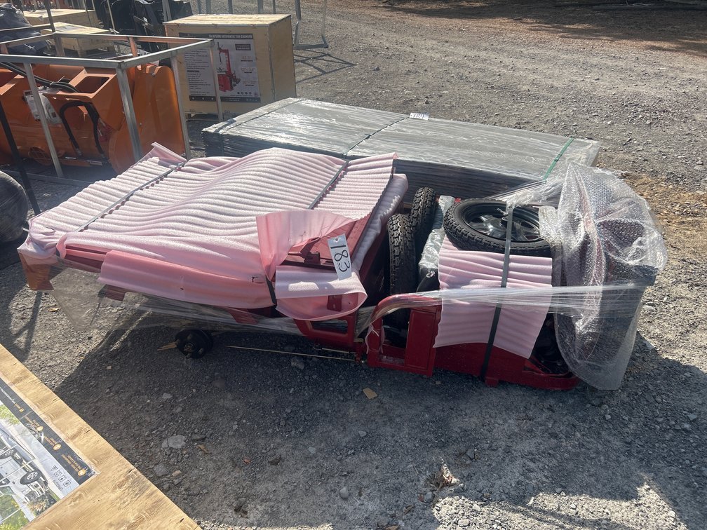 ELECTRIC TRIKE WITH DUMP BED