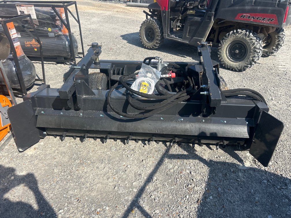 LANDHONOR SKID STEER POWER LANDSCAPE RAKE