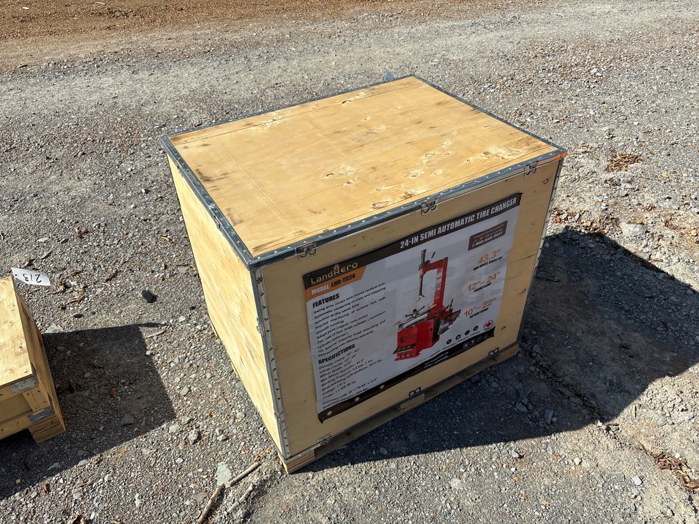 24” SEMI AUTOMATIC TIRE CHANGER