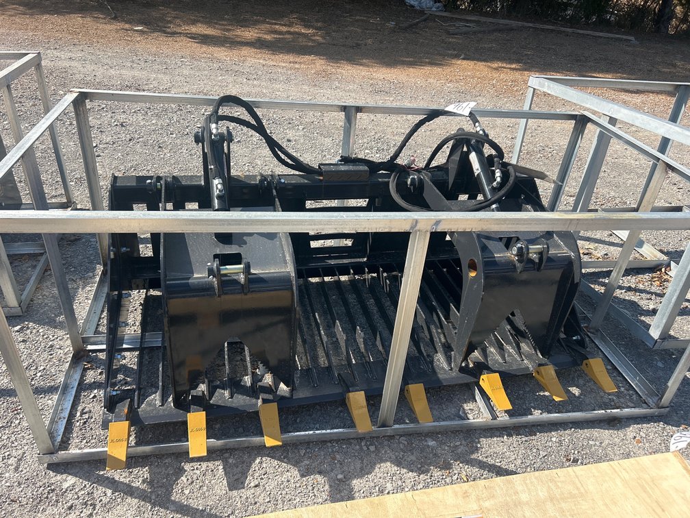 72” SKID STEER BRUSH GRAPPLE