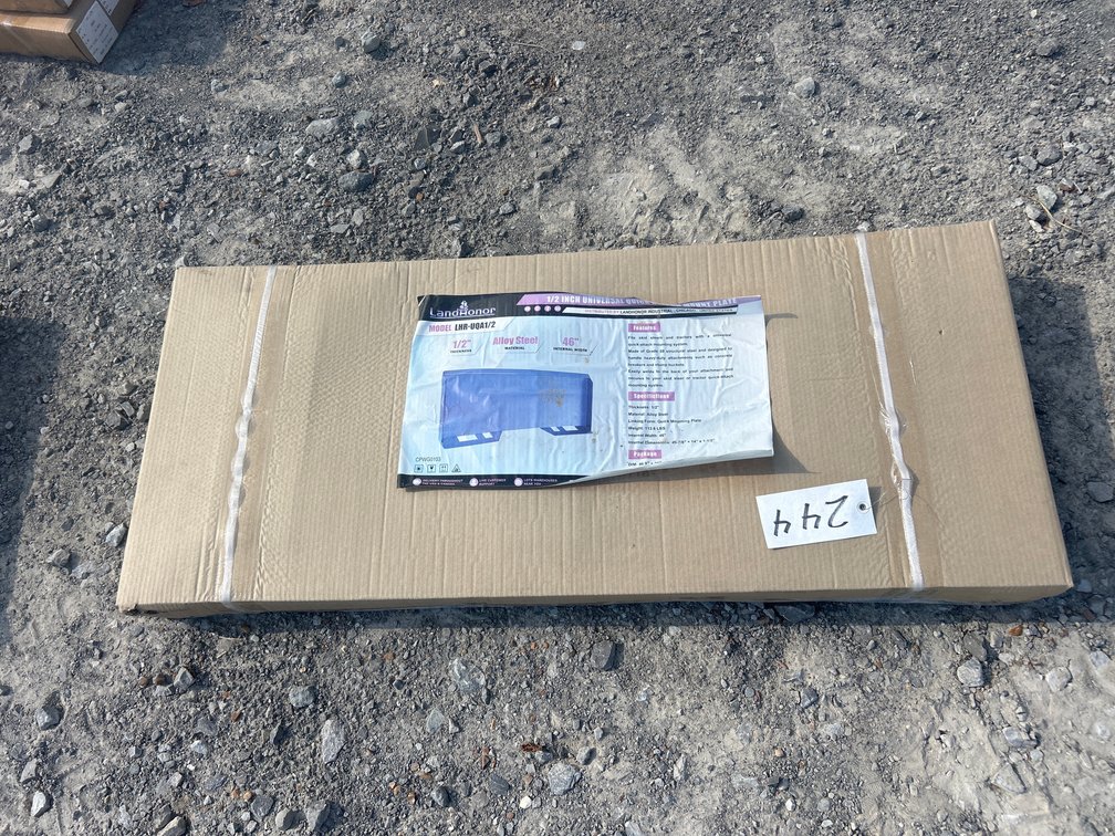 1/2” SKID STEER MOUNT PLATE