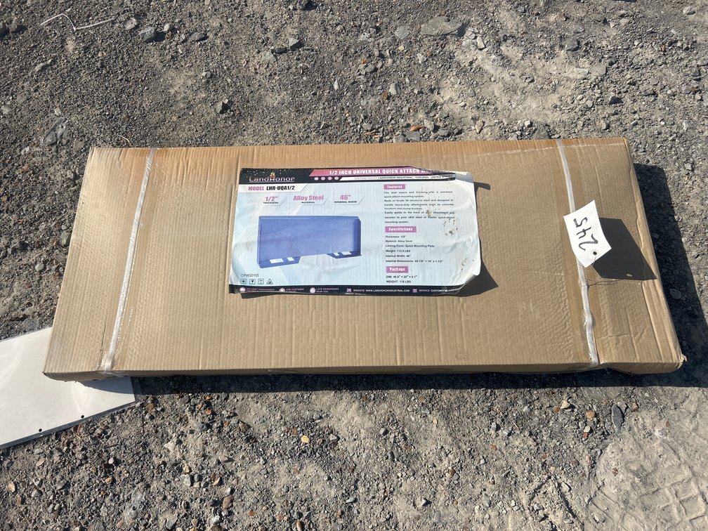 1/2” SKID STEER MOUNT PLATE