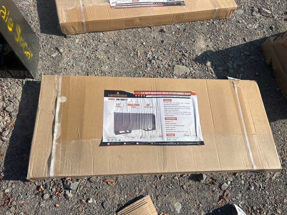 1/2” SKID STEER MOUNT PLATE
