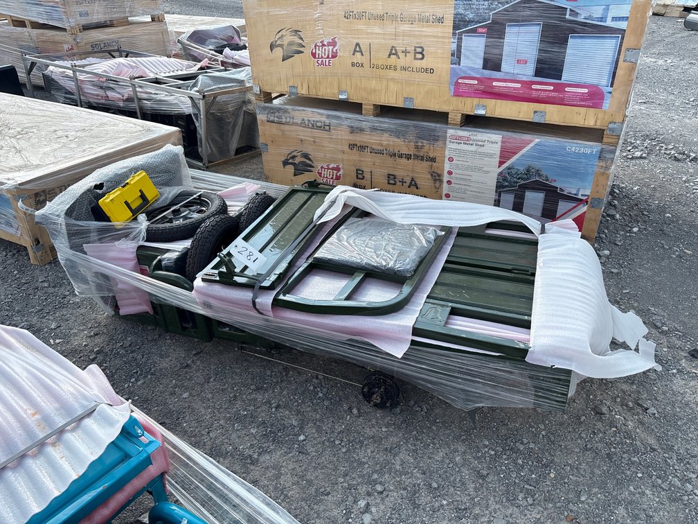 ELECTRIC TRICYCLE W/ DUMP BED