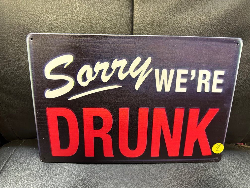 DRUNK SIGN
