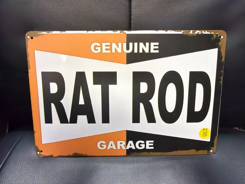 RAT ROD GARAGE SIGN
