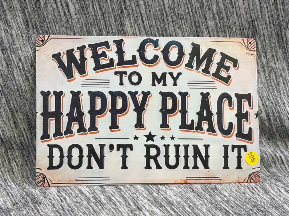 WELCOME SIGN