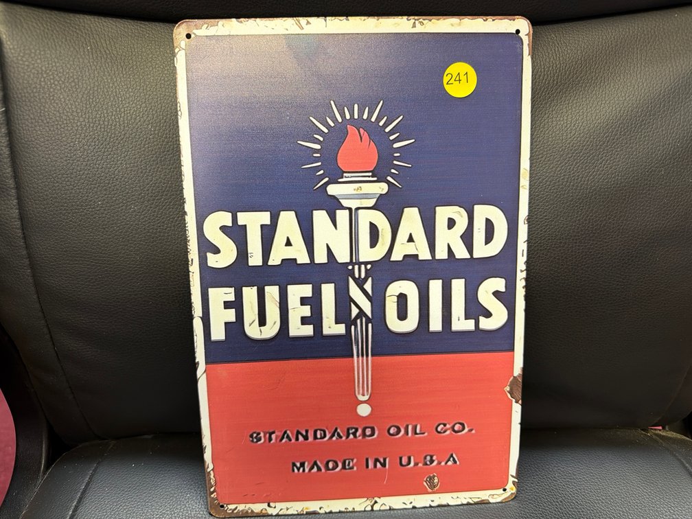 STANDARD FUEL OILS SIGN