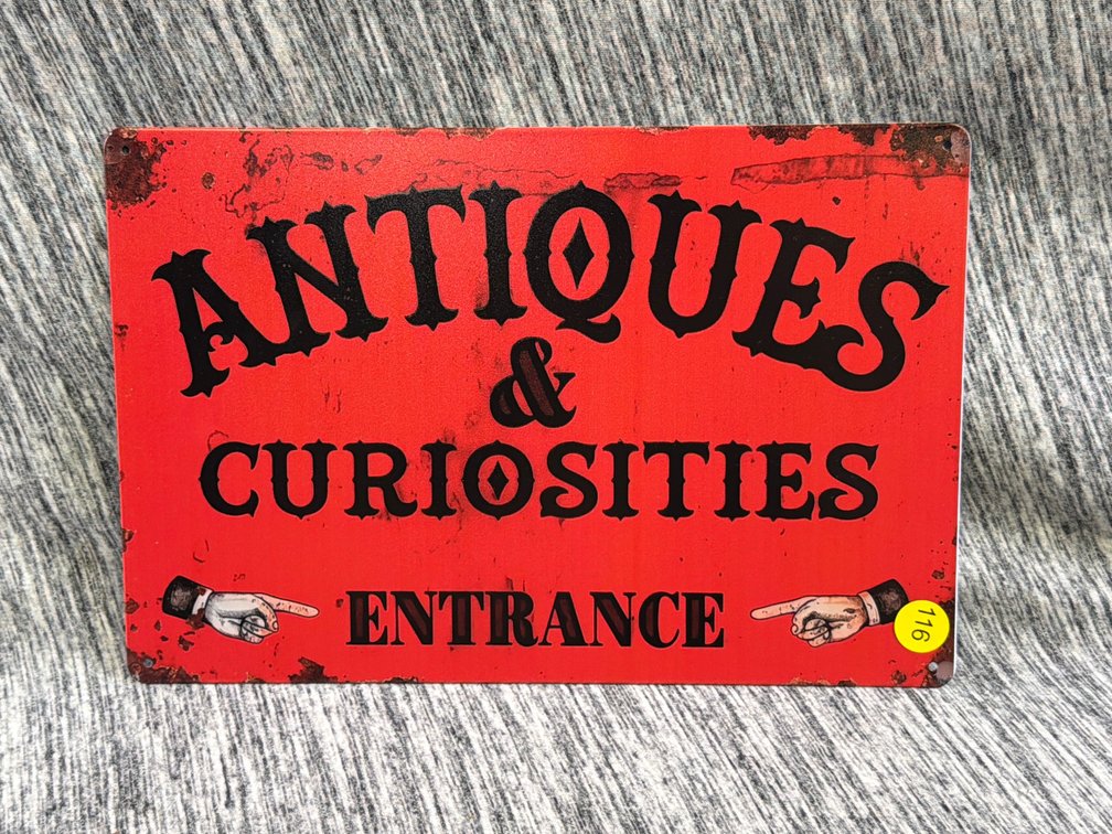 ANTIQUES SIGN