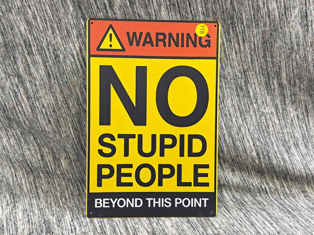 WARNING SIGN