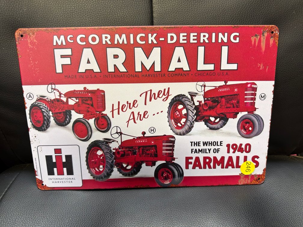 FARMALL SIGN
