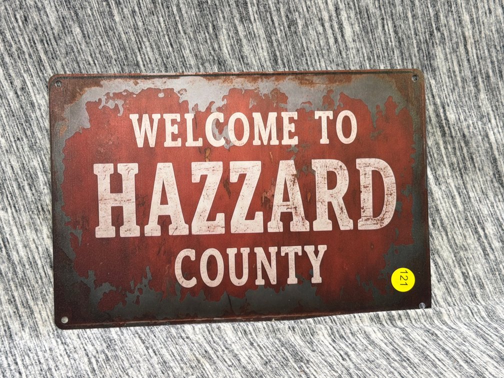 HAZZARD CO SIGN