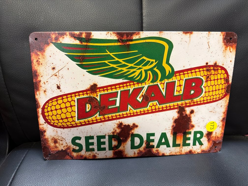 DEKALB SEED DEALER SIGN